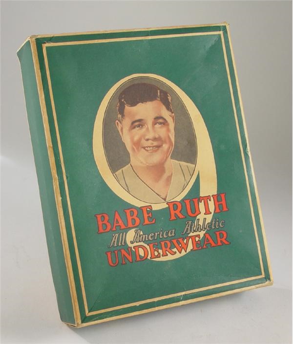 Babe Ruth Underwear Box