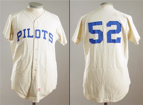 Baseball Jerseys - 1969 Seattle Pilots #52 Jersey