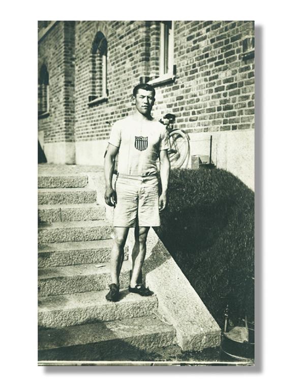 Jim Thorpe Olympic Postcard Photo
