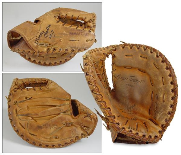 - Mickey Mantle’s 1966-68 Game Used First Baseman’s Glove