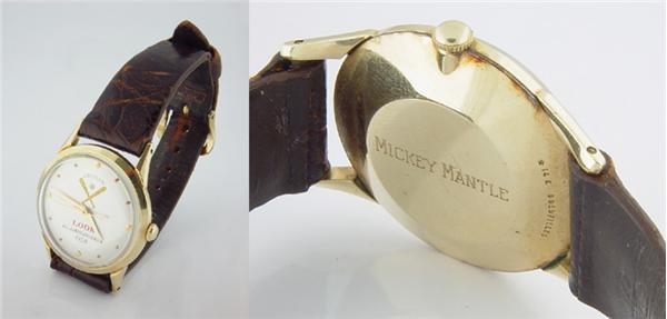 Mickey Mantle's 1966-68 Game Used First Baseman's Glove