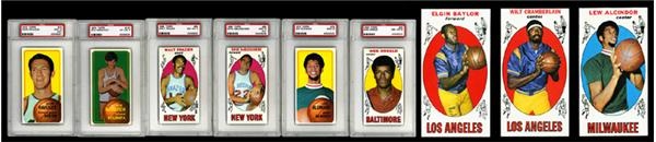 Basketball Cards - 1969/70 & 1970/71Topps Basketball High Grade Sets