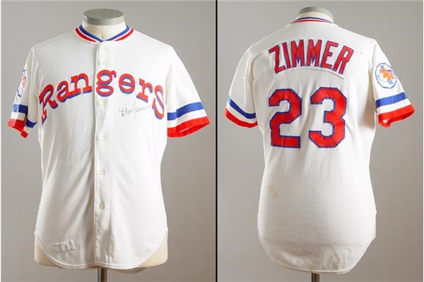 Baseball Jerseys - 1981 Don Zimmer Game Worn Manager's Jersey