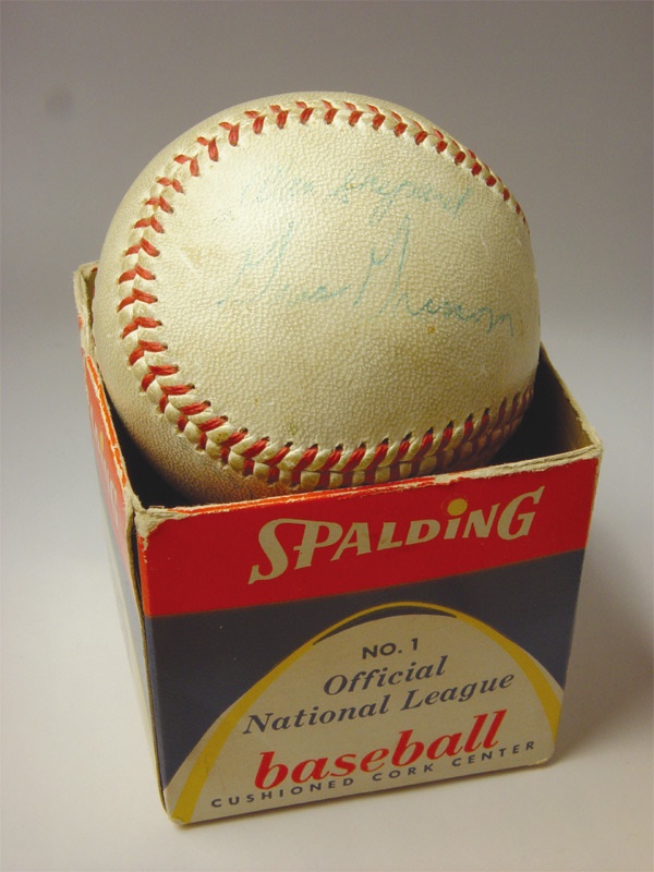 Autographed Baseballs - Mercury 7 Astronauts Signed Baseball