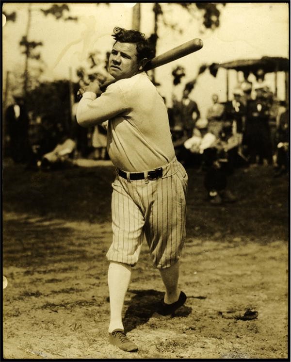 Babe Ruth - Babe Ruth Photo By Thorne (8"x10")