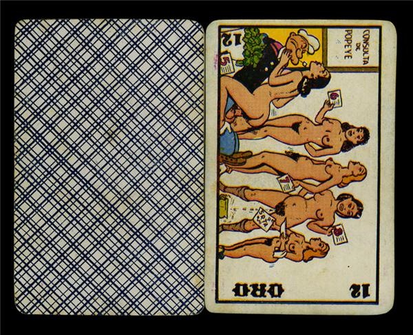 - Erotic Cuban Comic Character Cards