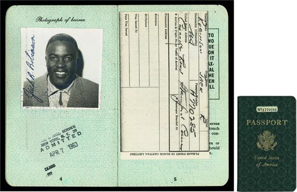 Dodgers - Jackie Robinson Tour of Japan Passport