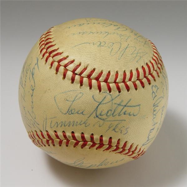 - 1954 Baltimore Orioles Team Signed Baseball
