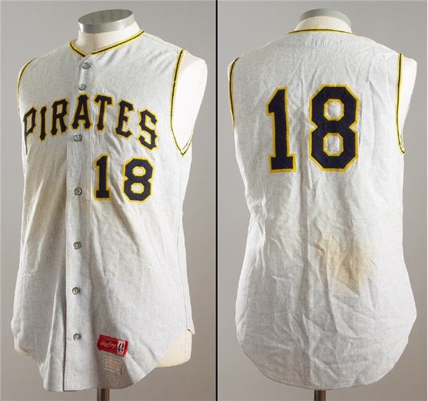 Clemente and Pittsburgh Pirates - 1958 Bill Virdon Pittsburgh Pirates Jersey