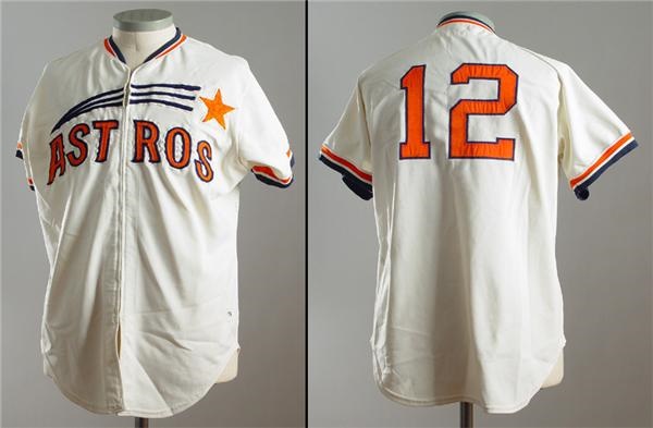 - 1974 Doug Rader Houston Astros Game Worn Jersey
