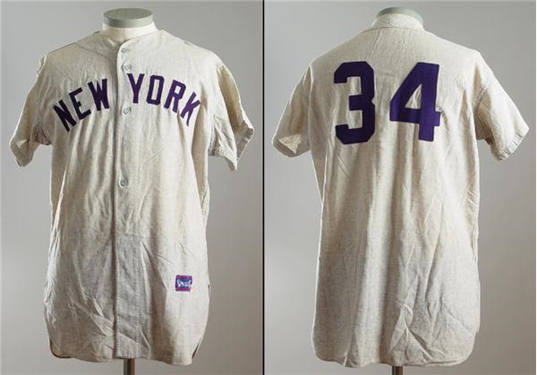NY Yankees, Giants & Mets - 1957 Tony Kubek Game Worn Rookie Jersey