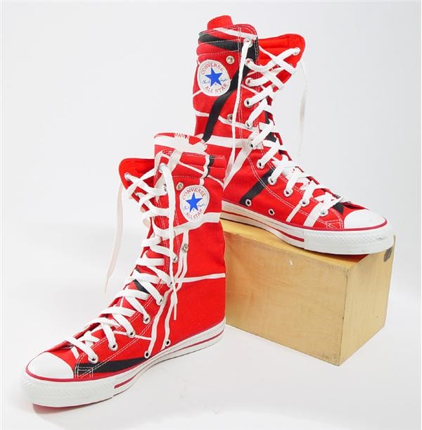 - Eddie Van Halen Custom Converse Sneakers