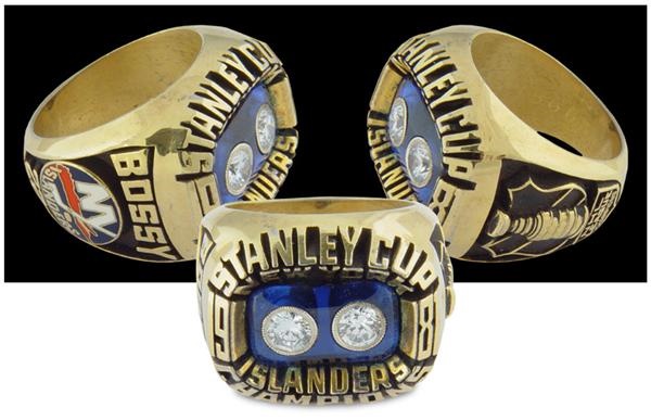Hockey Rings and Awards - 1981 Mike Bossy New York Islanders Stanley Cup Ring