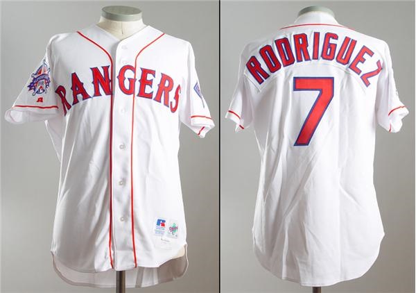 - 1995 Ivan Rodriguez All Star Game Used Jersey