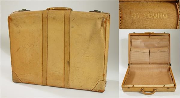 Ernie Davis - Cy Young's Suitcase (18"x24")