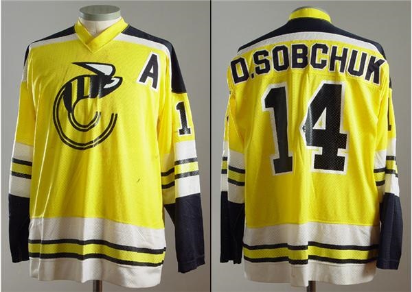 1977-78 Dennis Sobchuk WHA Cincinnati Stingers Game Worn Jersey