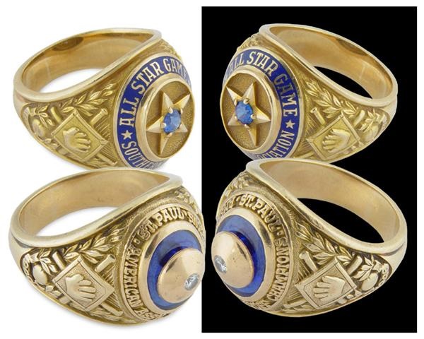 Baseball Awards - 1948 St. Paul Saints & 1955 Southern Association All Star Rings