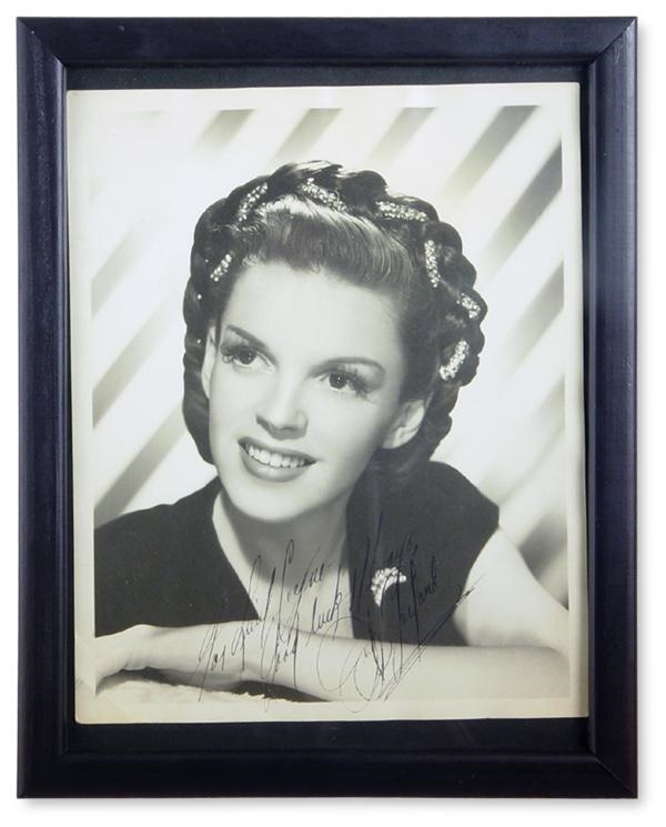 - Judy Garland Vintage Signed Photo (8"x10")