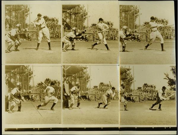 NY Yankees, Giants & Mets - 1936 Joe DiMaggio Rookie Photos