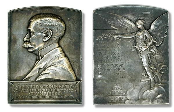 1916 Berlin Olympics Medallion Phantom Olympics