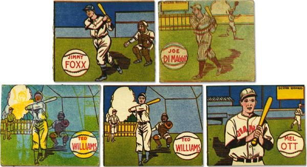 - 1943 & 1949 M.P. & Co. Strip Card Sets