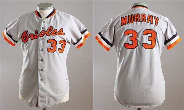 Baltimore Orioles - 1978 Eddie Murray Game Worn Rookie Jersey