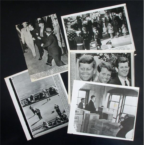 Political - John F. Kennedy Assassination Wire Photograph Collection (43)