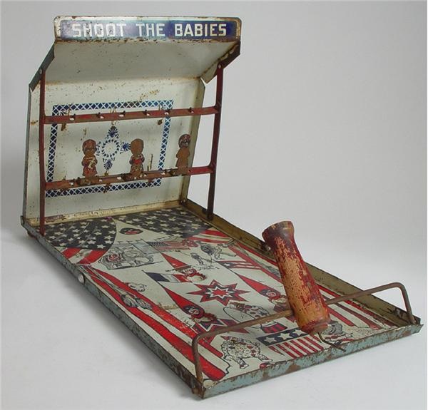 - “Shoot the Babies” Black Americana Arcade Game