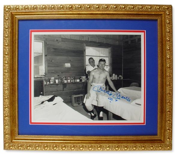 Mantle and Maris - Mickey Mantle Signed Photo (11"x14")