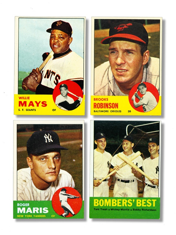 - 1963 Topps Baseball from Vending (246)