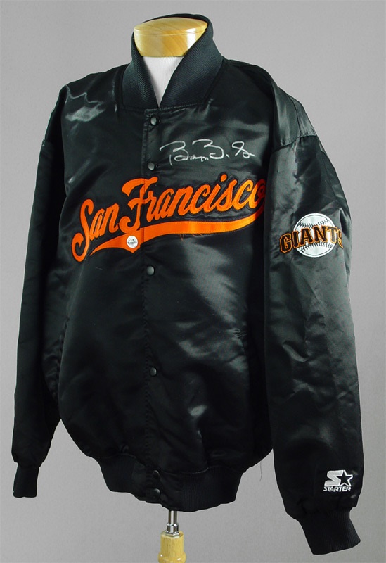 - Barry Bonds Game Used San Francisco Giants Jacket