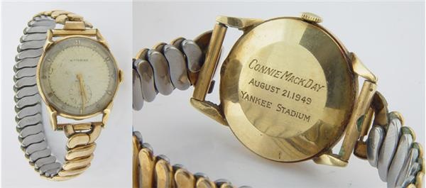 Baseball Awards - 1949 Connie Mack Day Watch