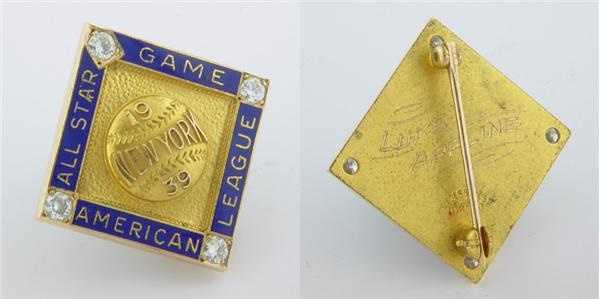 - 1939 Luke Appling All Star Game Pin