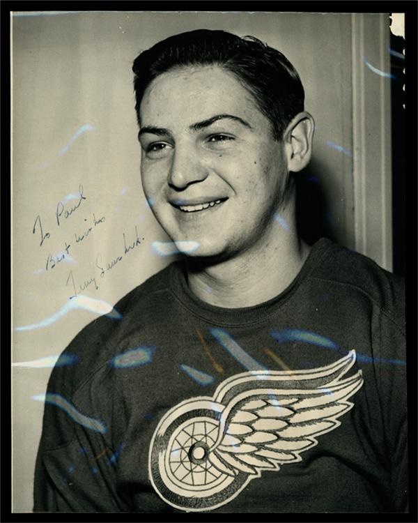 - Terry Sawchuk Vintage Signed Photograph