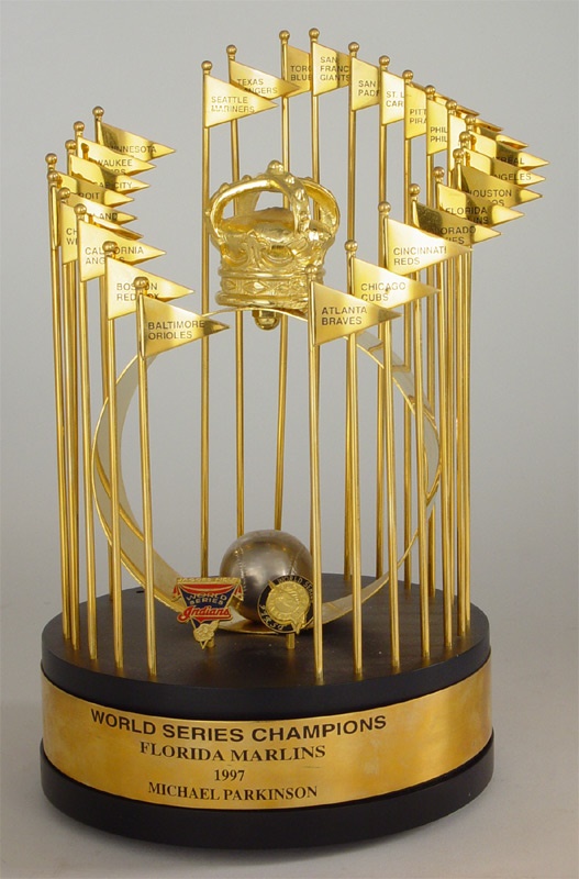 1997 Florida Marlins World Series Trophy