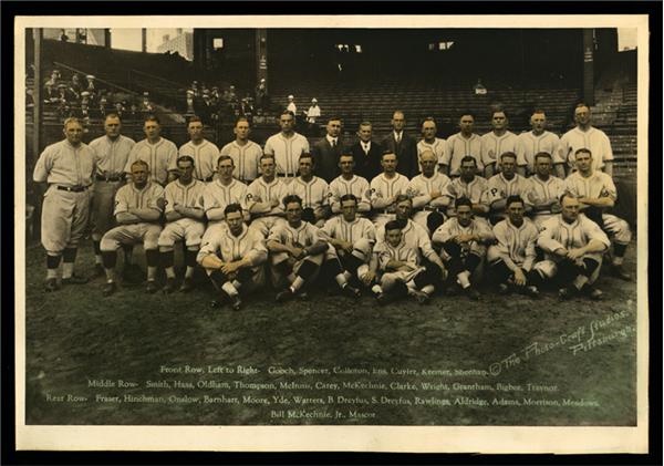 - 1925 World Champion Pittsburgh Pirates Hand Tinted Baseball Photo (13.5x9.5”)