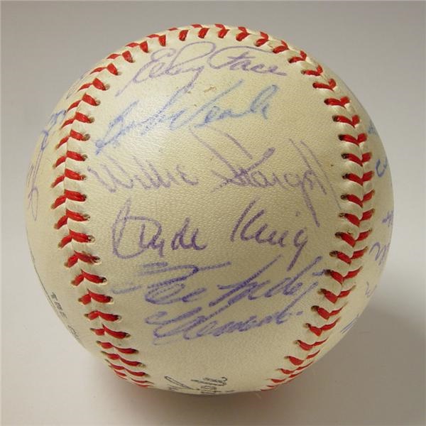 1966 Pittsburgh Pirates Team Signed Baseball