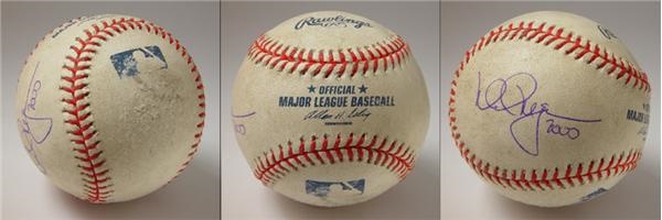 Game Used Baseballs - Mark McGwire Signed 540 Homerun Baseball