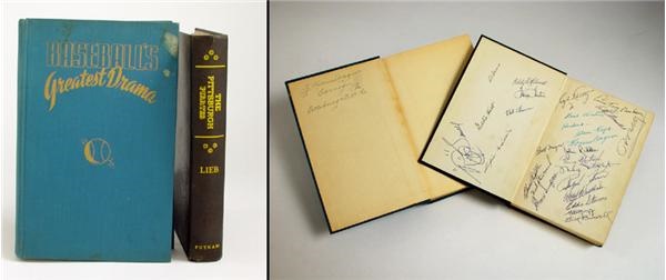 Clemente and Pittsburgh Pirates - Honus Wagner & Pittsburgh Pirates Signed Books (2)