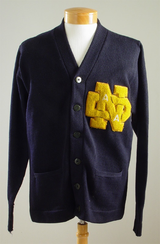 - Late 1930's Joe Papa Notre Dame All-American Football Sweater
