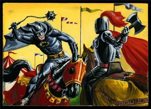 - 1966 Topps <i>Batman </i>Original Card Art