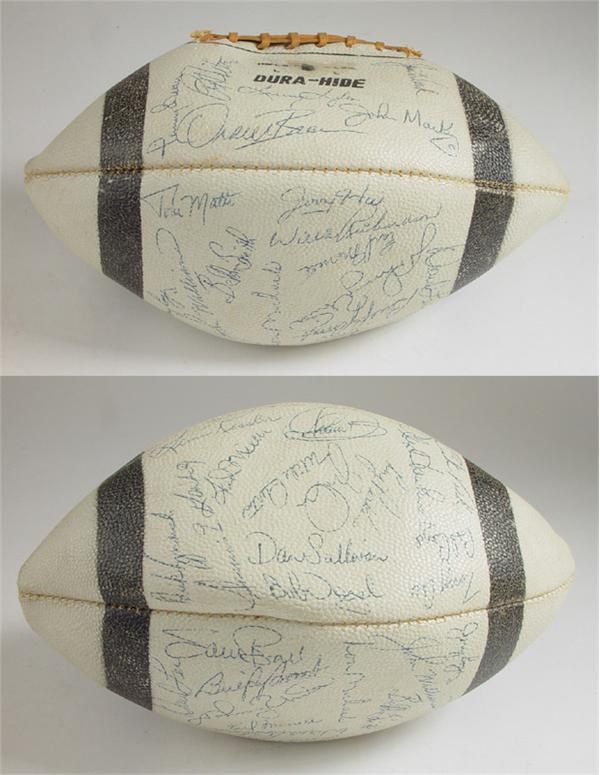 - 1968 Baltimore Colts Team Signed Football