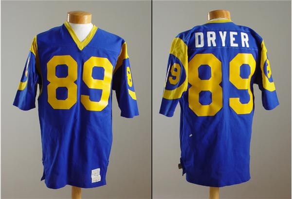 - Late 1970's Fred Dryer Game Used Jersey