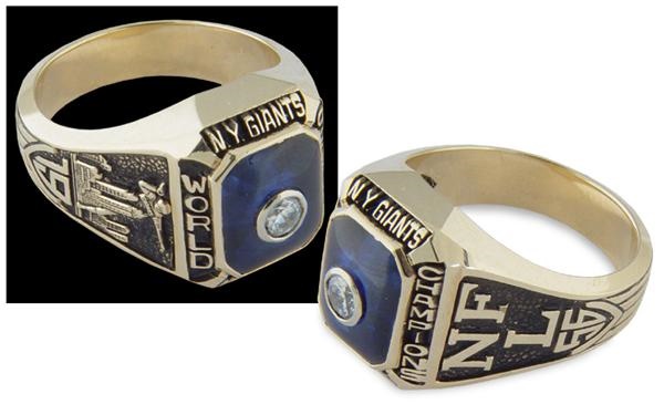 - 1956 New York Giants NFL Championship Ring