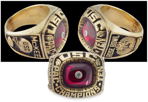 - 1985 USC Rosebowl Championship Ring