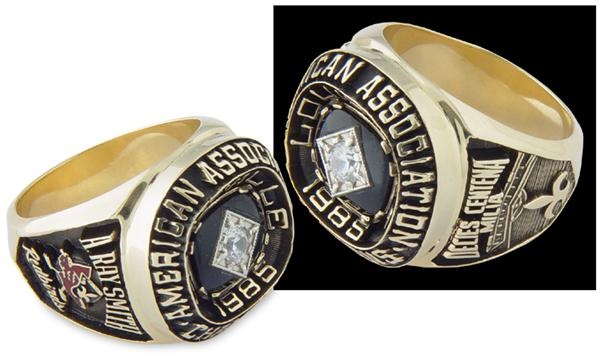 - 1985 Louisville Redbirds AAA Championship Ring