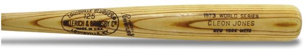 - 1973 Cleon Jones World Series Game Used Bat (35")