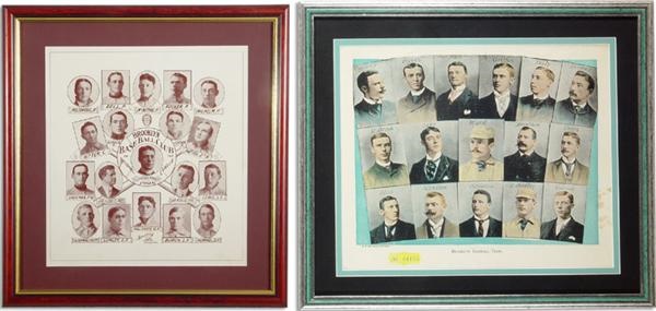 Dodgers - 1890's & 1908 Dodgers Premiums (2)