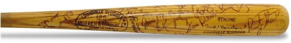 - 1973 Mets Team Signed Bud Harrelson Bat