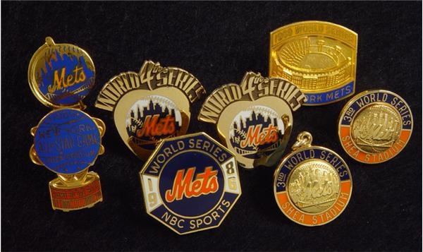 - New York Mets Press Pins (8)